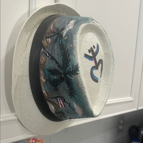 NEW PR Hand-Painted Artistic Fedora Hat